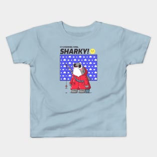 It's Fishing Time Sharky Kids T-Shirt